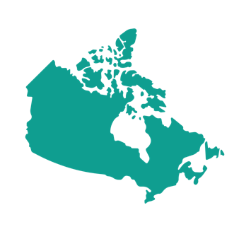 A blue outline of a map Description automatically generated