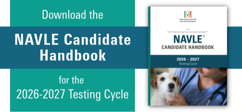 NAVLE Candidate Handbook Released for the 2026-2027 NAVLE Testing Cycle